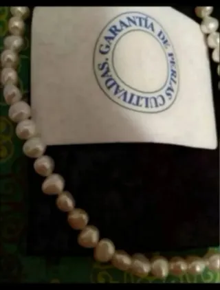 Collar Perlas Cultivadas