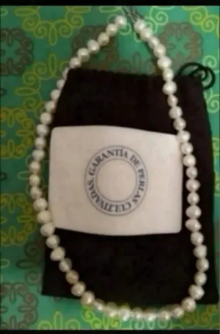 Collar Perlas Cultivadas