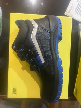 Botas de Seguridad FAL Negras y Azules