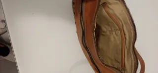Bolso piel El Corte Inglés camel