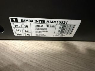 Adidas Samba Inter Miami Size 44 2/3 EU