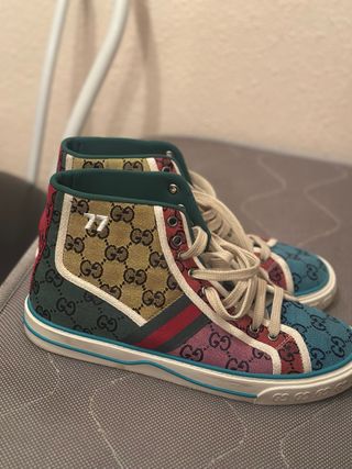 Zapatillas Gucci Beige Multicolor
