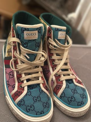 Zapatillas Gucci Beige Multicolor
