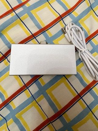 Hub USB-C Plata 2 Puertos USB 3.0h