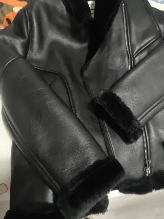 Chaqueta Zara Niña Negra