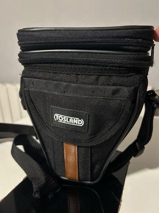 Cámara Canon EOS 500 Plata y Negra