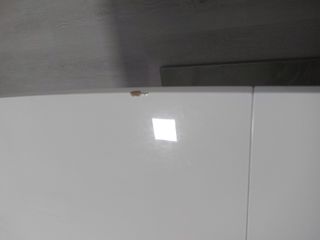 Mesa extensible lacada blanca