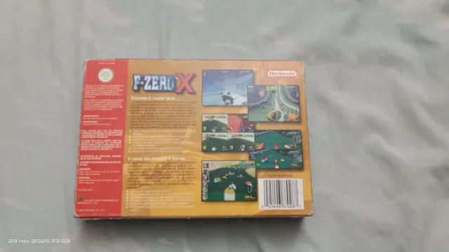Nintendo 64 F-Zero X Versione PAL
