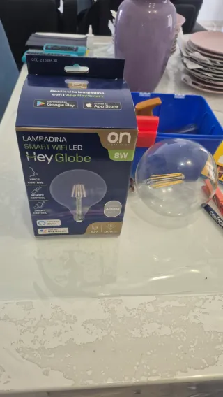 Lampadina Smart WiFi LED HeyGlobe G125