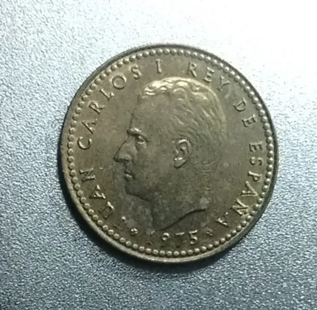 Moneta 1pts Spagna 1975*80 con errori