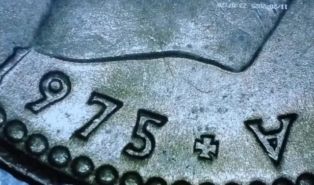 Moneta 1pts Spagna 1975*80 con errori