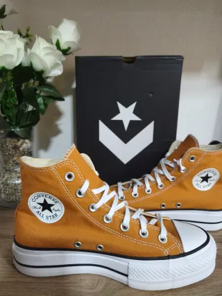 Converse All Star Hi Lift Plataforma Talla 38
