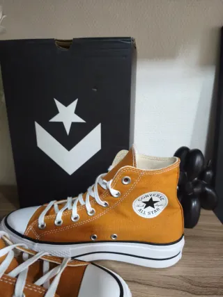 Converse All Star Hi Lift Plataforma Talla 38