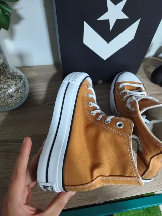 Converse All Star Hi Lift Plataforma Talla 38