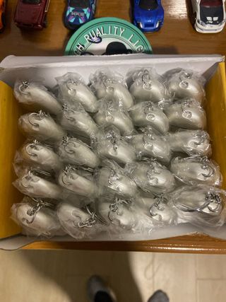 Set di accendini argentati