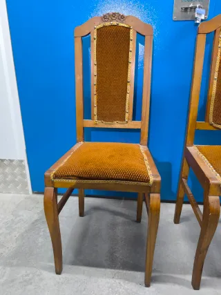 Pareja de Sillas Antiguas bien conservadas