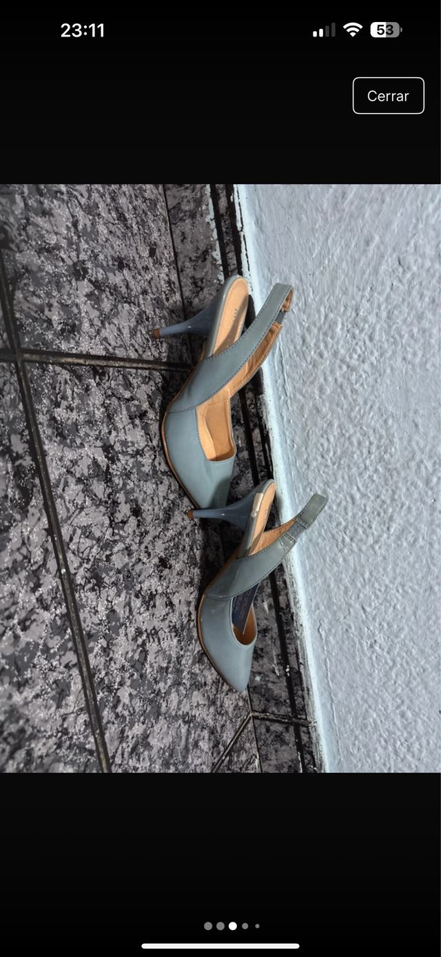 Zapatos de tacón Marypaz azules