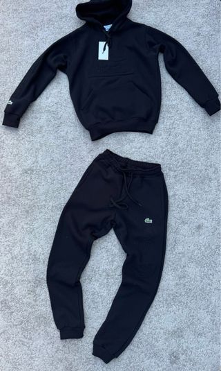 Conjunto Deportivo Lacoste Negro