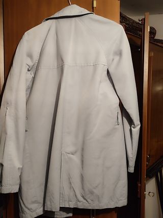 Gabardina New Look Woman Azul Talla M