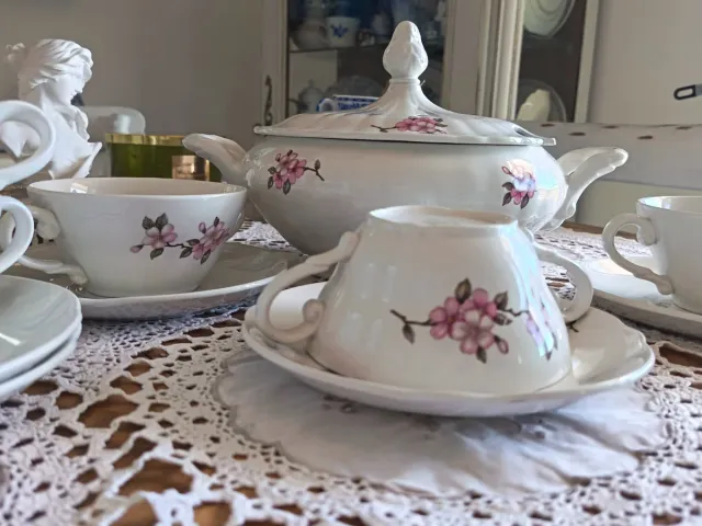 Set da consommè Richard Ginori 1940.