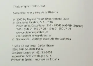 Libro Pablo de Tarso. Dreyfus