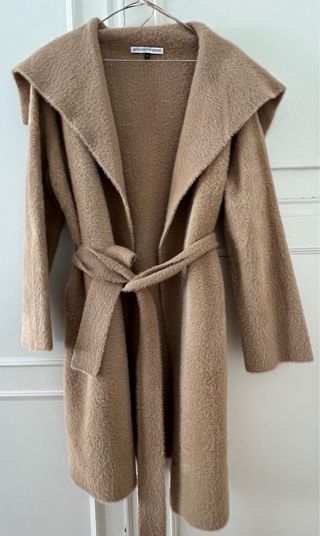 Abrigo Adolfo Domínguez Beige Talla XS  Oversize