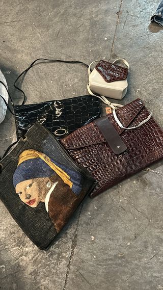 Bolsos Piel Vintage por kilo