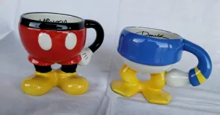 2 Tazze Disney Topolino e Paperino