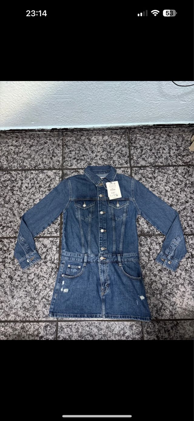 Vestido vaquero azul