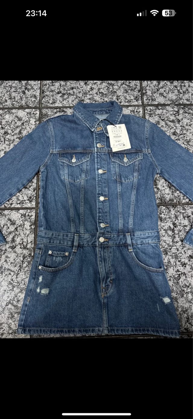 Vestido vaquero azul