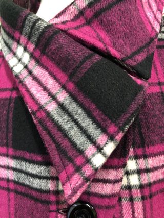 Chaquetón fucsia Telva Talla 38