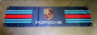 Bandeira Porsche Martini Racing 180x45cm