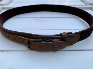 Cintura Donna Pelle e Velluto 70cm