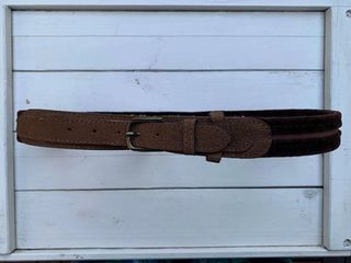 Cintura Donna Pelle e Velluto 70cm