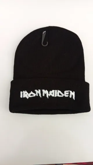 Gorro negro con logo Venom