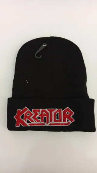Gorro negro con logo Venom