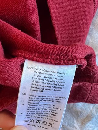 Sudadera Helly Hansen Roja