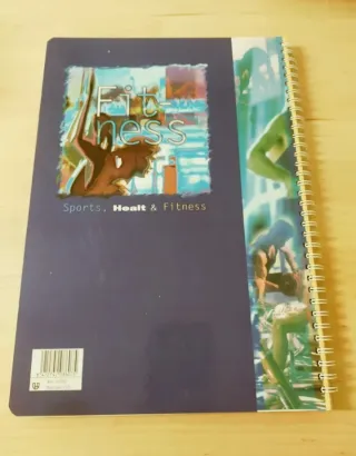 Cuaderno Vintage Sports Fitness
