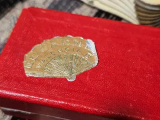 Abanico Vintage Pintado a Mano