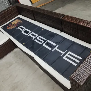 Bandeira Porsche 180x45 cm