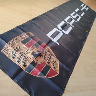 Bandeira Porsche 180x45 cm