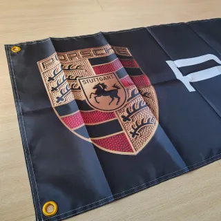 Bandeira Porsche 180x45 cm