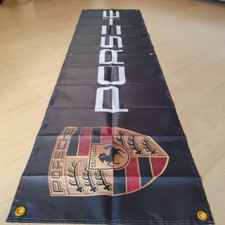 Bandeira Porsche 180x45 cm