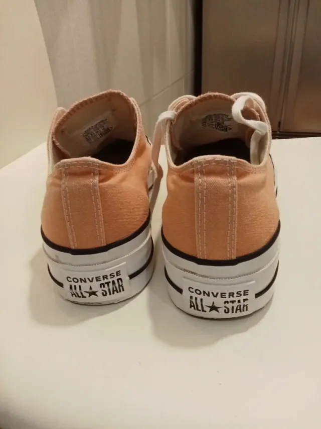 Converse All Star Naranja Talla X