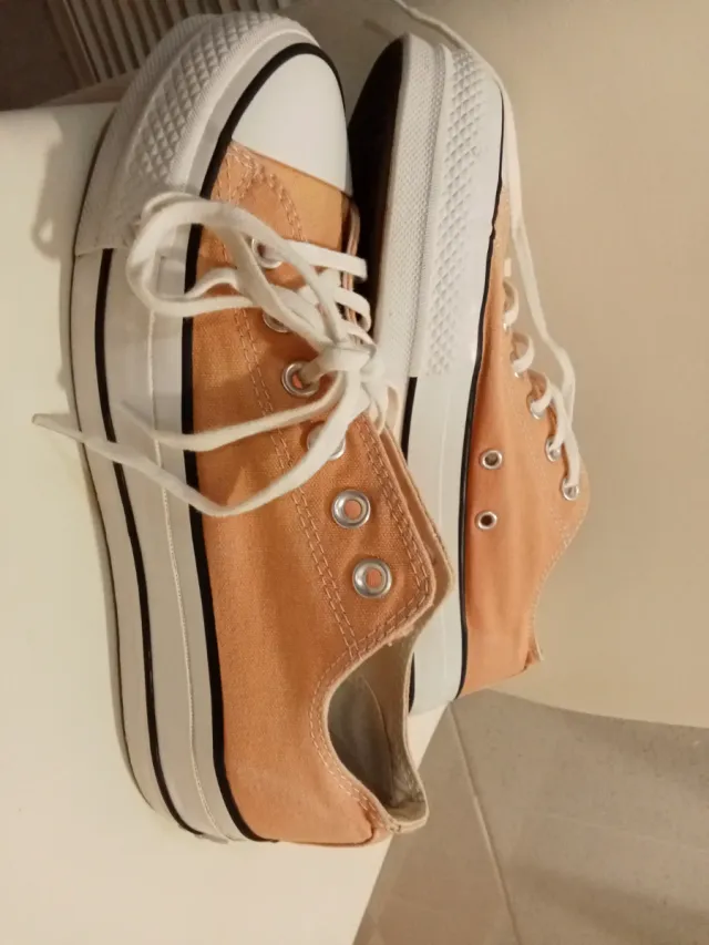 Converse All Star Naranja Talla X