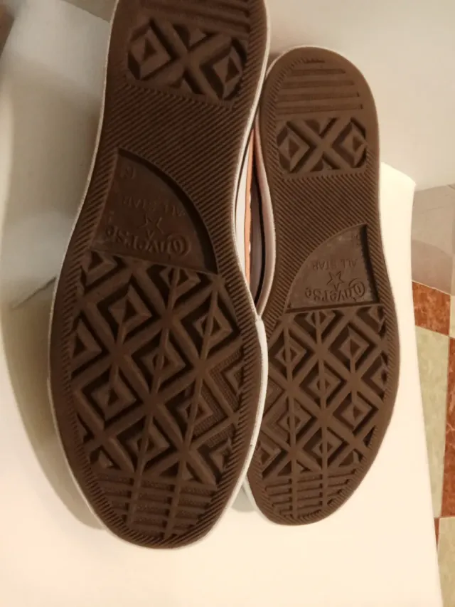 Converse All Star Naranja Talla X