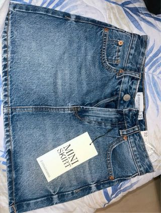 Minifalda vaquera Stradivarius Talla 32