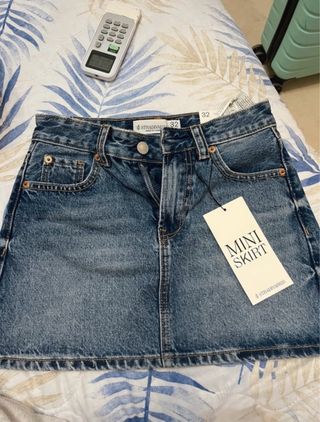 Minifalda vaquera Stradivarius Talla 32