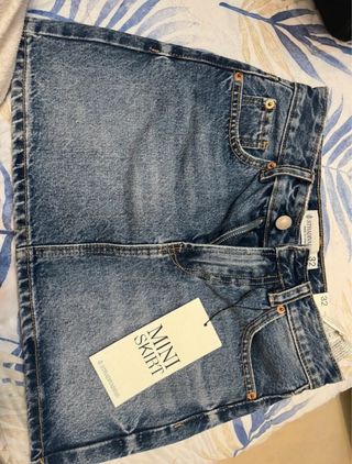 Minifalda vaquera Stradivarius Talla 32