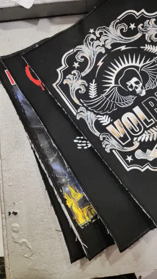 Parche espaldera 28cm a 30 cm Slayer